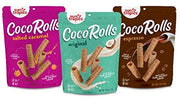 Sun Tropics Non-GMO Rolled Coconut Wafer Rolls 4oz (Salted Caramel)