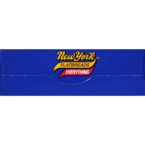 New York All Natural Flatbreads, Everything, 5 Ounce (Pack of 12)