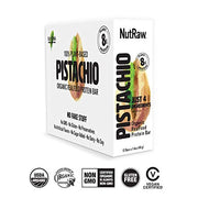 Nutrawbar, Organic Superfood, Raw Fruit and Nut Bar, Pistachio, 1.4 Oz, 12 Count