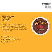 McCafé Premium Roast, Keurig Single Serve K-Cup Pods, Medium Roast Coffee Pods, 96 Count