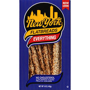 New York All Natural Flatbreads, Everything, 5 Ounce (Pack of 12)