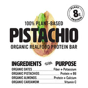 Nutrawbar, Organic Superfood, Raw Fruit and Nut Bar, Pistachio, 1.4 Oz, 12 Count
