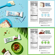 ONE Protein Bars, Best Sellers Variety Pack, Gluten Free 20g Protein and Only 1g Sugar, Best Sellers Variety Pack, 2.12 oz (12 Pack)